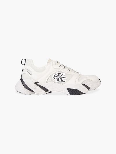 Calvin Klein Cipők HU218041 | Calvin Klein Chunky Férfi Sportcipő Fehér